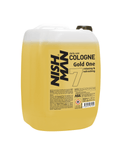 NISHMAN Gold One 5000 ml erkek after shave kolonyası, şişe ve altın detaylarla lüks görünüm.