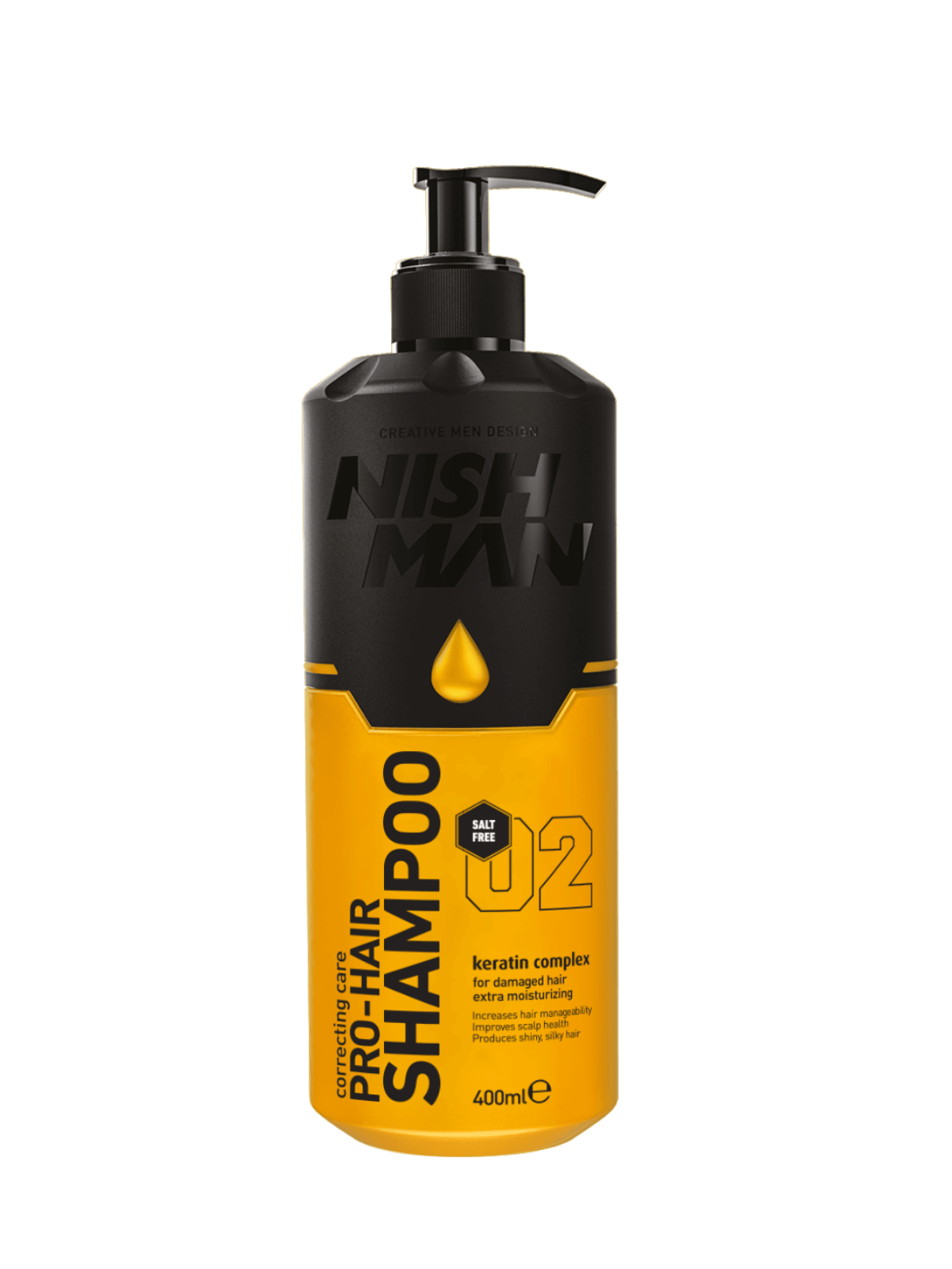 Nishman Pro-Hair Кератинов Комплекс Шампоан – 1250 Мл / 400 Мл