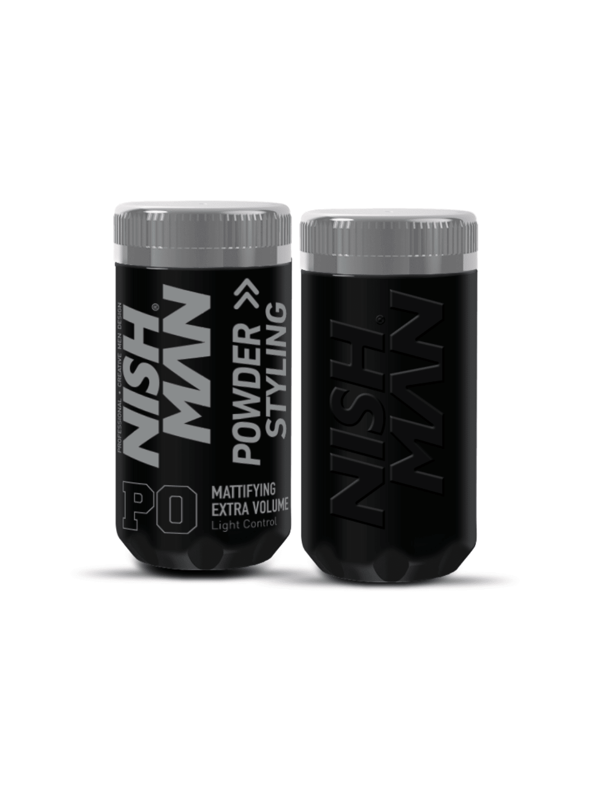 NISHMAN markalı toz wax, saç şekillendirme ürünü, mat görünüm ve hafif kontrol, ekstra hacim sağlar, 20 gr paket.