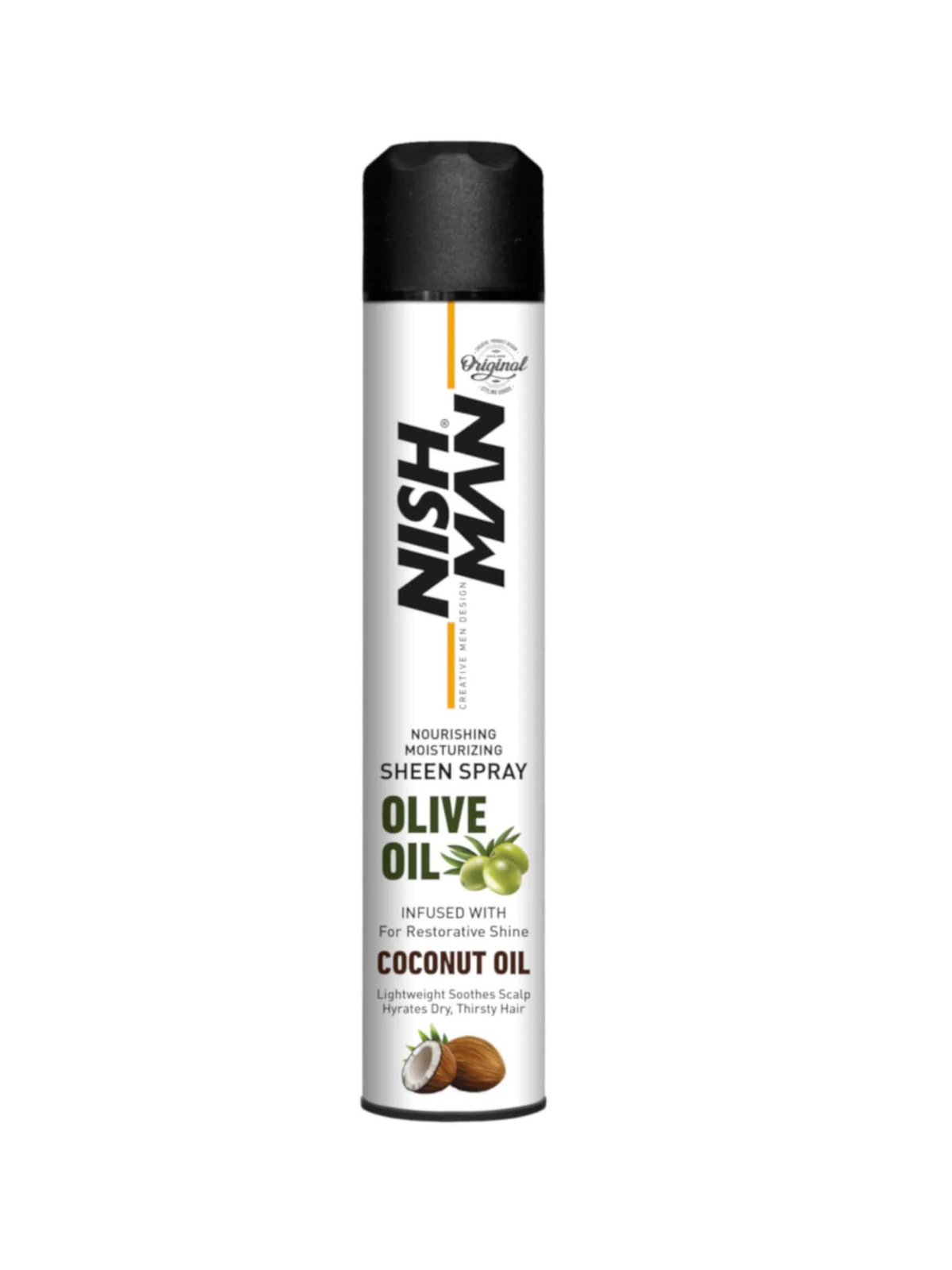 NISHMAN OLIVE OIL HAIR SPRAY 400 ML – ПРОФЕСИОНАЛЕН СПРЕЙ ЗА БЛЯСЪК С МАСЛИНОВО И КОКОСОВО МАСЛО
