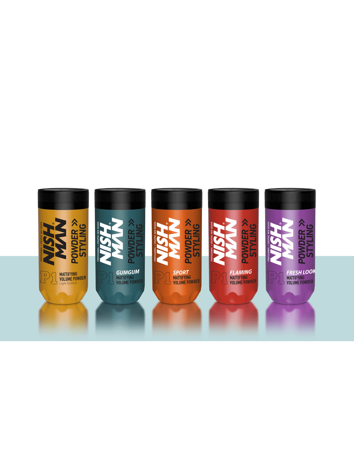 НИШМАН P1 Пудра Вакса – Обемен Стайлинг Пудра За Коса 10 Гр / 20 Гр