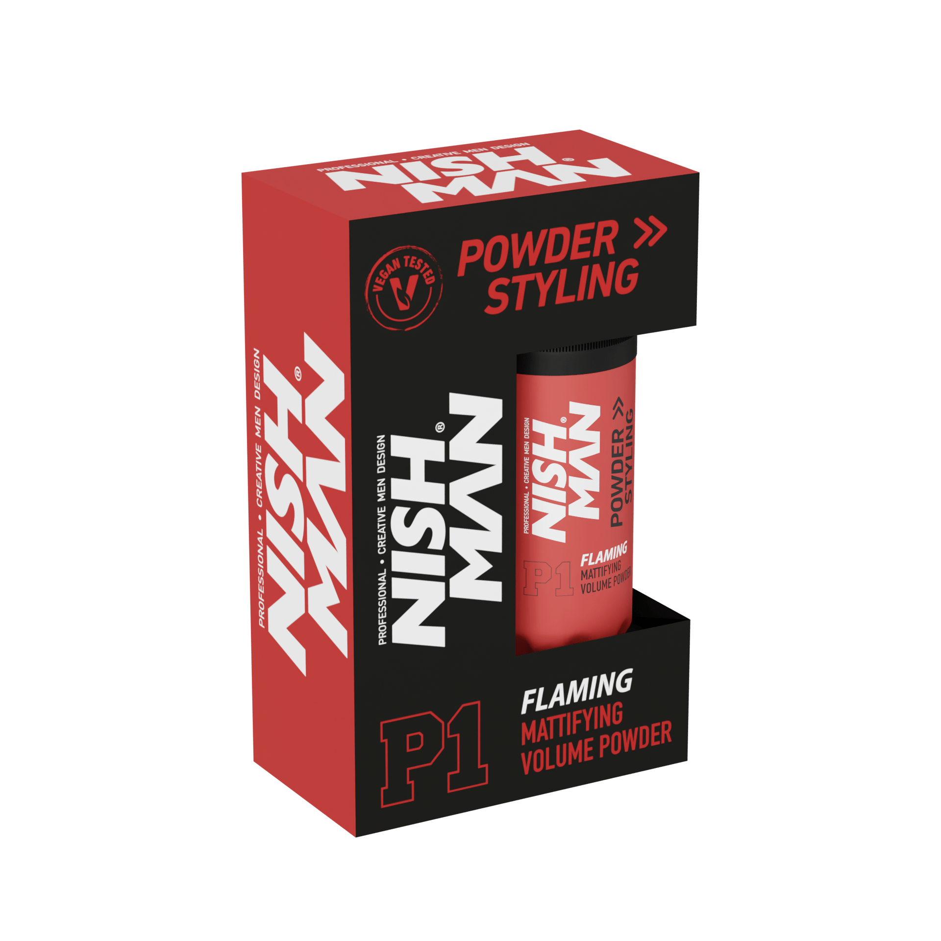 Nishman P1 Powder Wax – Volumizing Styling Powder For Hair 10 G / 20 G