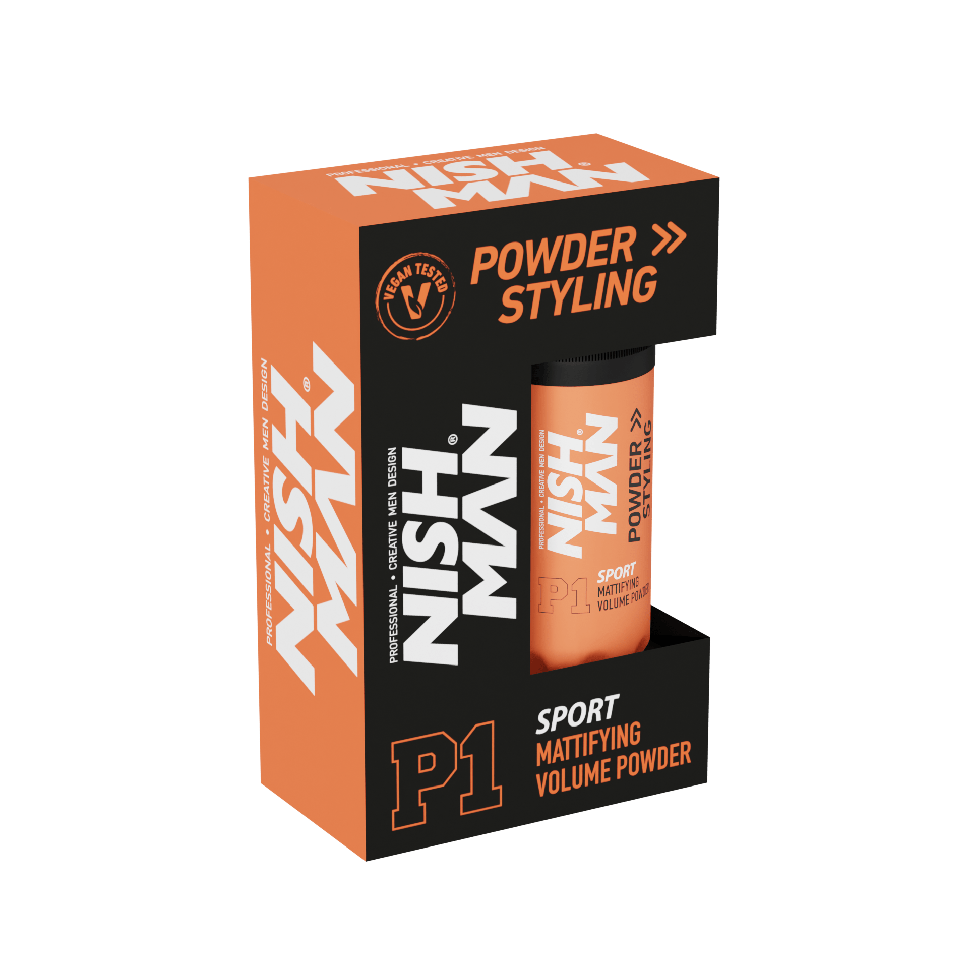 Nishman P1 Powder Wax – Volumizing Styling Powder For Hair 10 G / 20 G