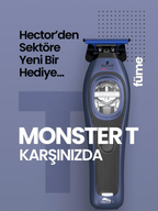 Hector Monster T Professional Hair & Beard Trimmer – Vector Motor Technology