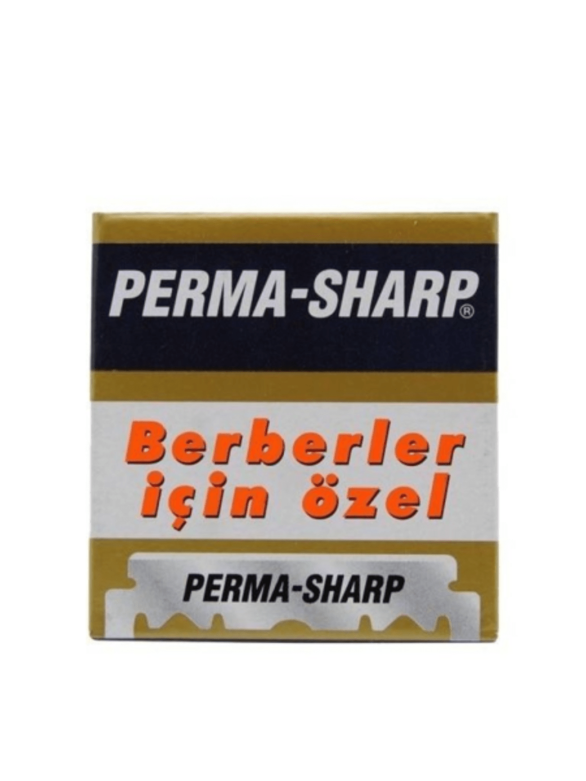 PERMA-SHARP ЕДНОСТРАННИ НОЖЧЕТА ЗА БРЪСНЕНЕ 100 БР