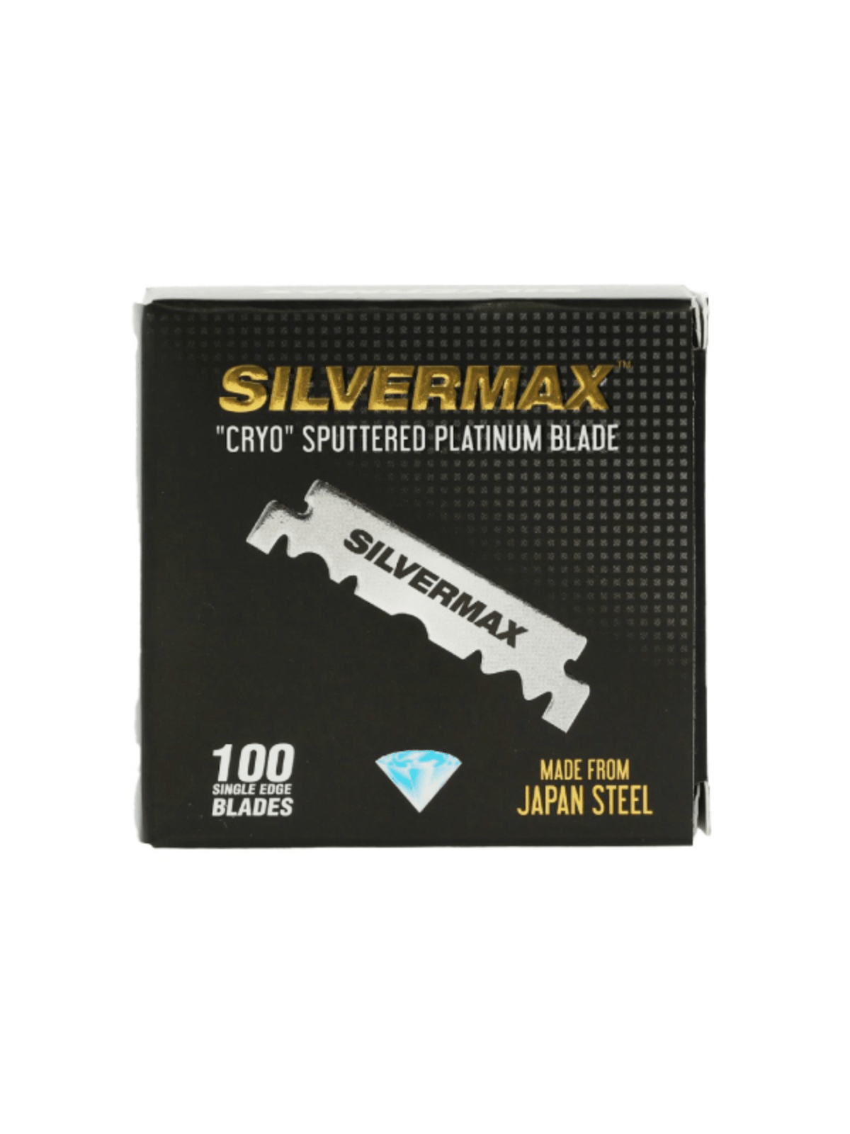 SILVERMAX SINGLE EDGE RAZOR BLADES 100 PCS