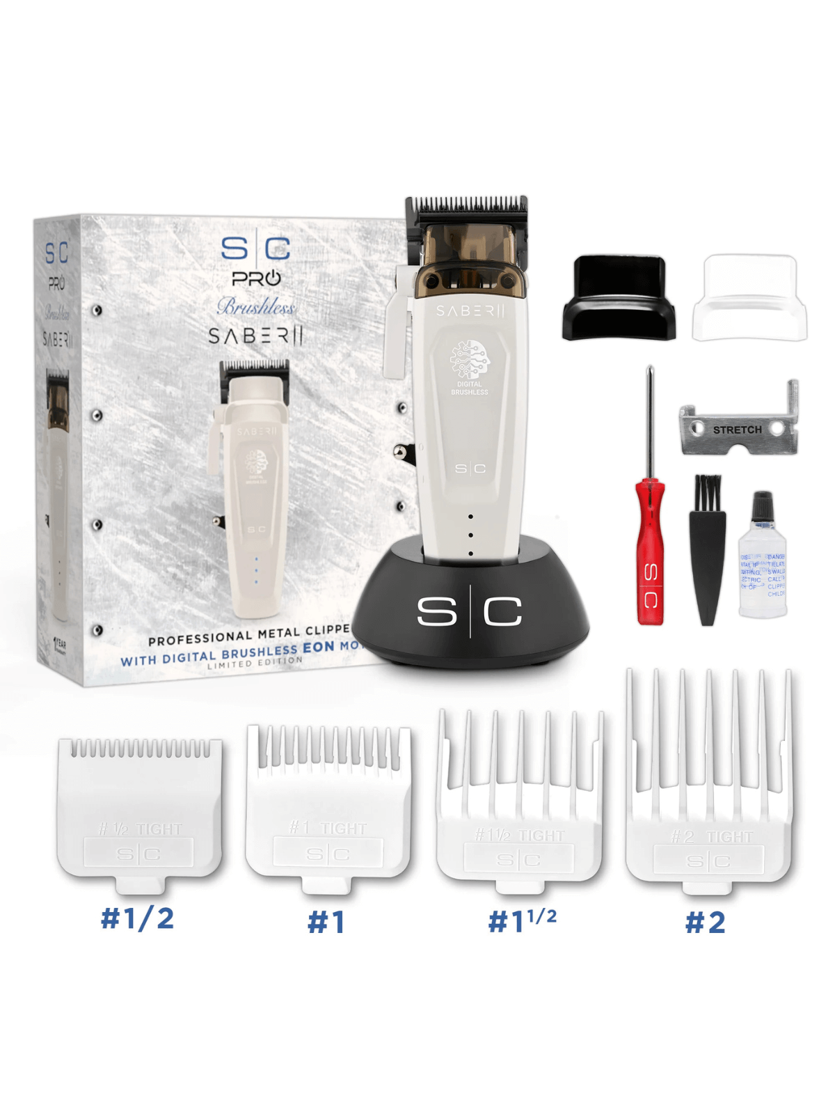 STYLECRAFT SABER 2.0 МАШИНКА ЗА ПОДСТРИГВАНЕ – БЯЛ МАТ