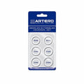 Artero Transparent Rubber Scissor Rings – 6 Pieces
