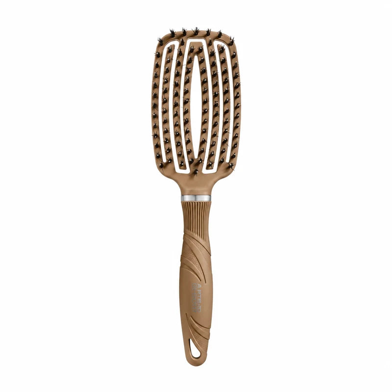 ARTERO GE-BION 17 Flex Vent Brush Beige K632 with mixed bristles and a vented head