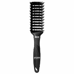 ARTERO GE-BION 17 Rigit Vent K609 black hair brush with mixed bristles and a vented head