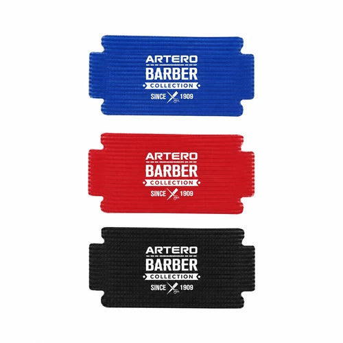 Artero Barber Grip K346 sectioning strips in blue, red and black