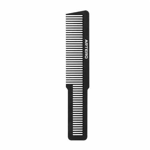 ARTERO K357 Carbon Double Clipper 200 mm black comb with wide and fine tooth sections