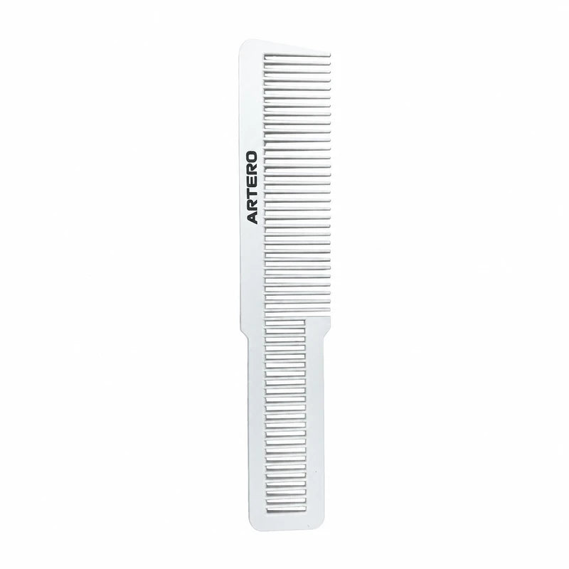 ARTERO K357 Carbon Double Clipper 200 mm white comb with wide and fine tooth sections