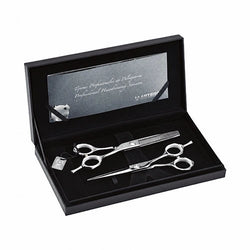Artero Stage L66 two-piece scissors set in presentation case