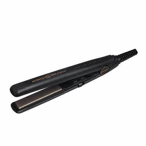 Artero ZENIT Titanium XS black mini hair straightener
