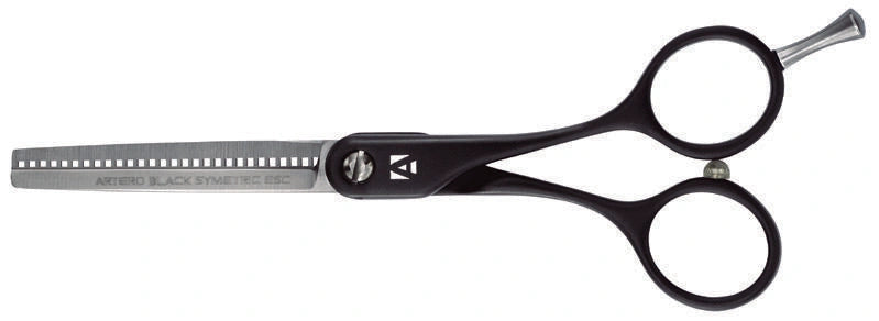 Artero Black Symmetric 5.5-inch 28-tooth thinning scissors T48355