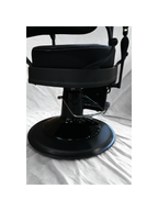 ASAKI MONACO VINTAGE BLACK Barber Chair