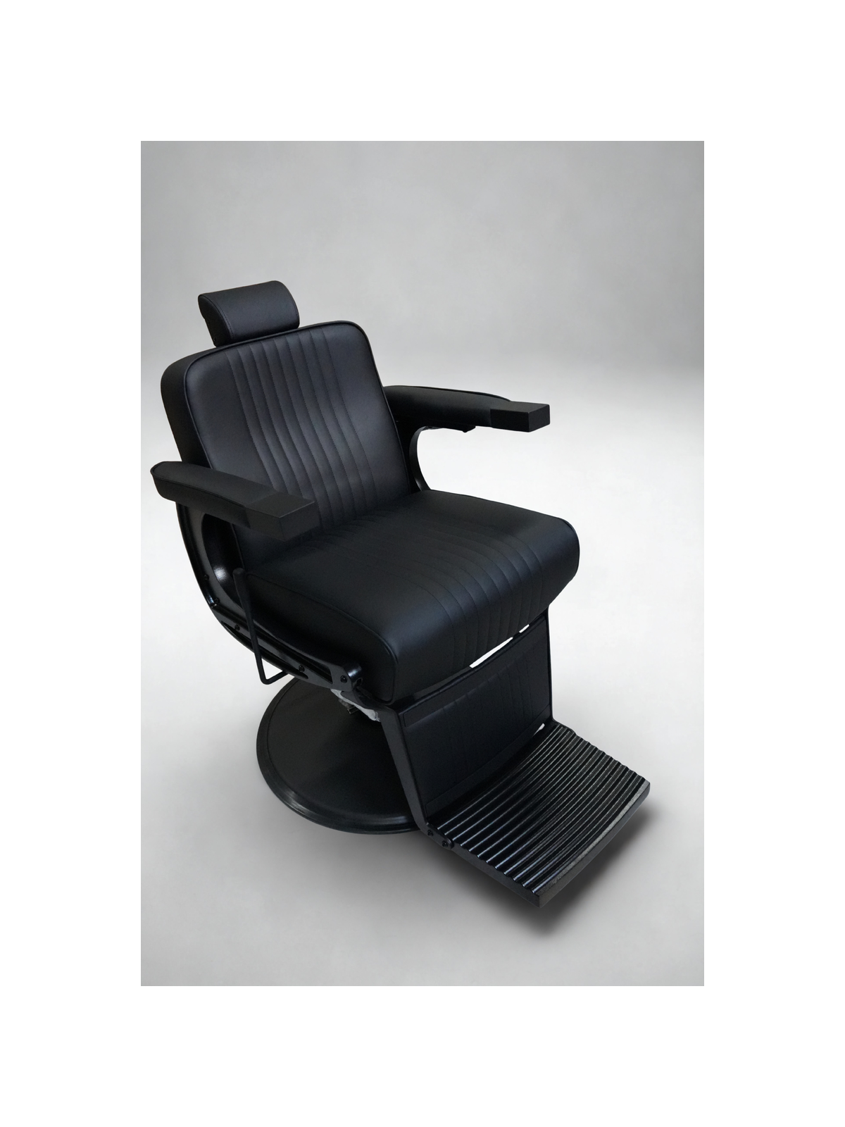 ASAKI NEWSCHOOL BLACK Barber Chair