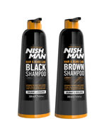 Nishman Hair & Beard Care Brown Shampoo 200 ML