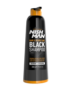 NISHMAN Hair & Beard Care Черен шампоан 200 ml