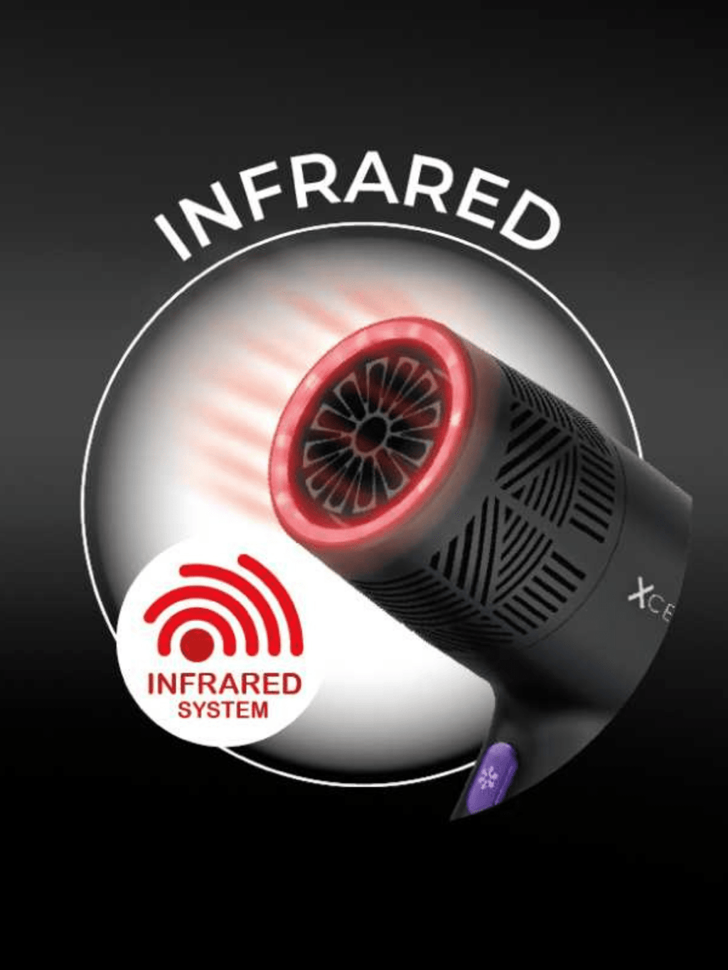 GAMMA+ XCEED Professional Hair Dryer – Active Oxygen, Infrared & Ionic Technology 2