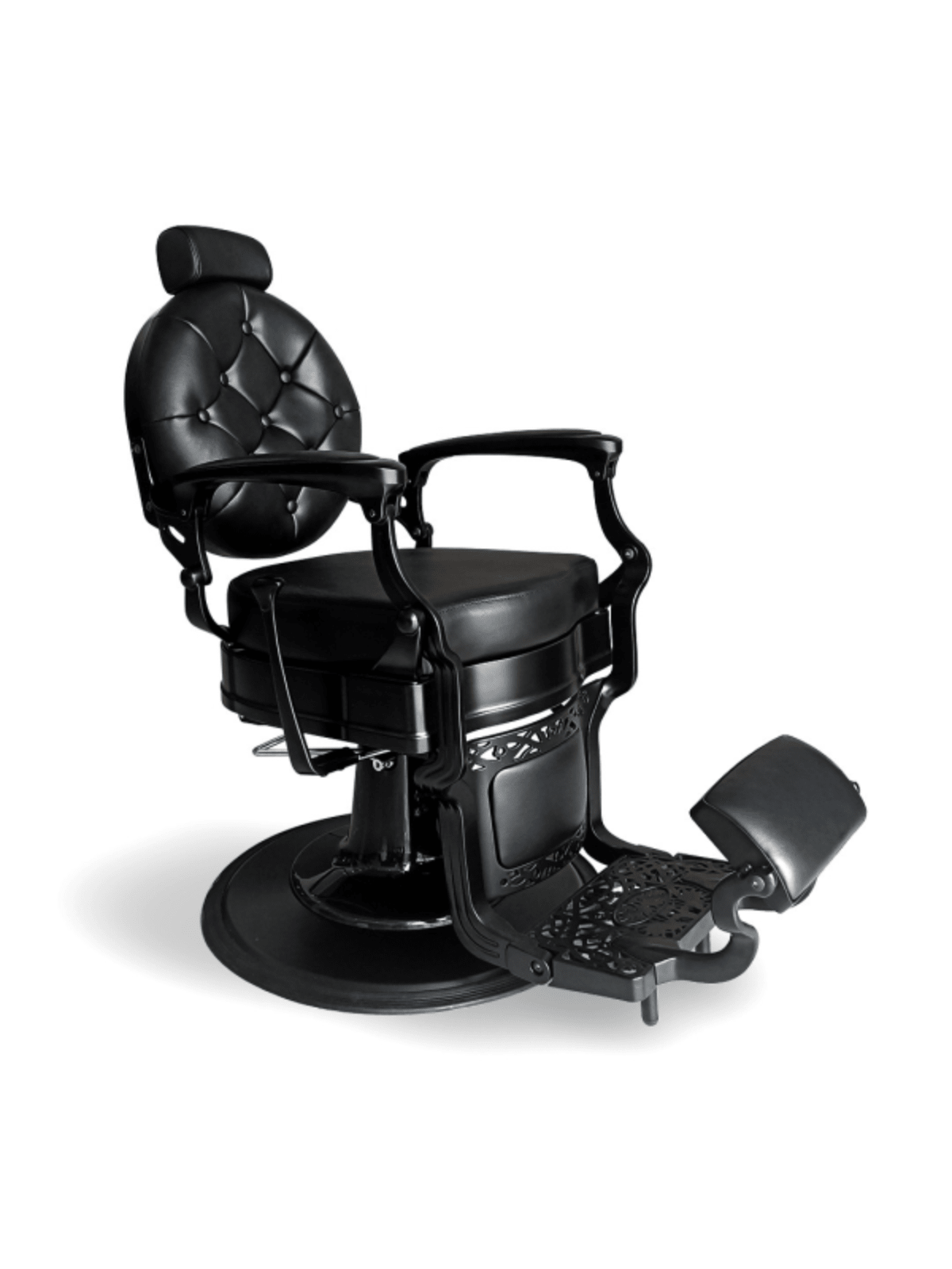 НИШМАН Бръснарски Стол – Професионален Хидравличен Стол С Реклайн Функция