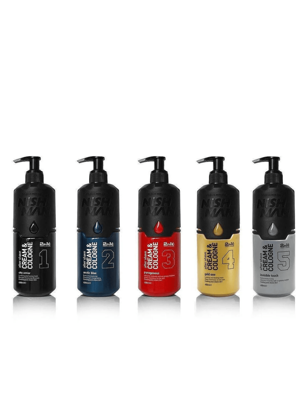 NISHMAN After Shave Cream Cologne 400 ml