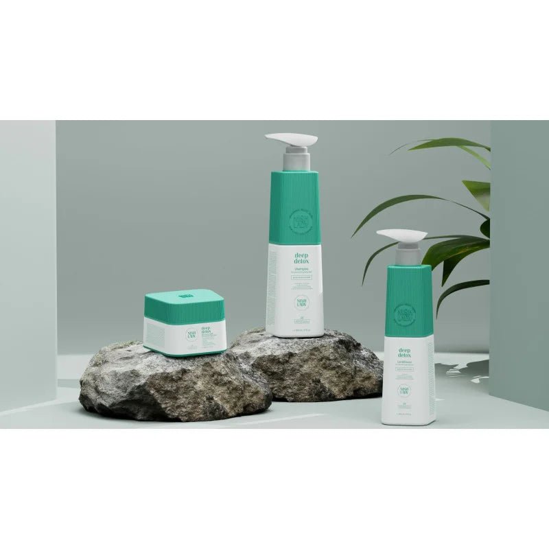 NISHLADY Deep Detox saç derisi peeling maskesi, 275 ml, yoğun temizlik ve saç derisi yenileme için doğal bakım ürünü.