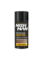 Nishman Hair Building Keratin Fiber 21 G – Instant Hair Thickening Fibers For Fuller Looking Hair