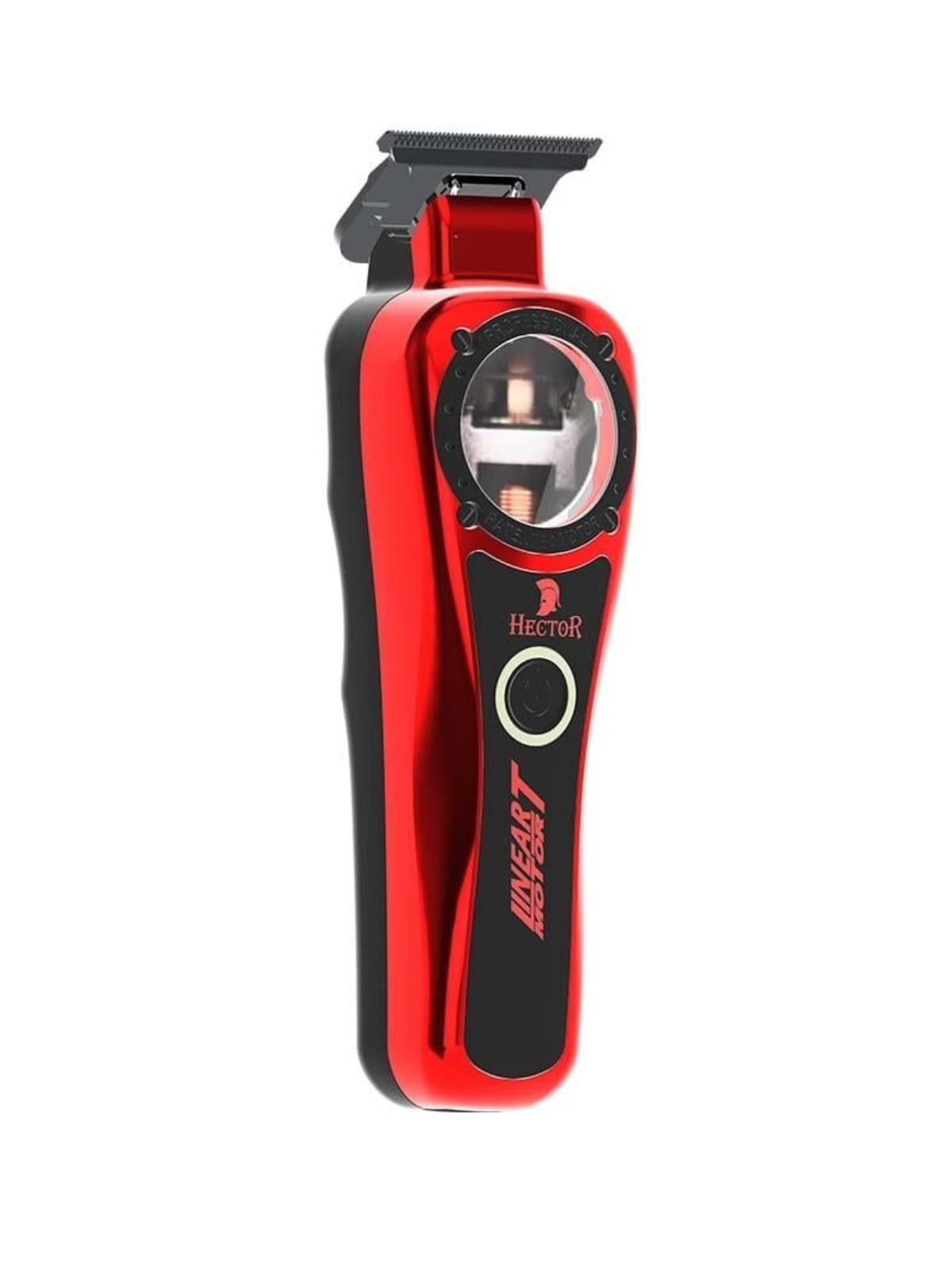HECTOR LINEAR T ПРОФЕСИОНАЛНА ТРИМЕР МАШИНКА 11 000 RPM ЧЕРВЕНА – ПРОФЕСИОНАЛНА МАШИНКА ЗА КОНТУРИ И ДЕТАЙЛНО ПОДСТРИГВАНЕ