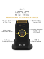 STYLECRAFT INSTINCT METAL SHAVER – ПРОФЕСИОНАЛЕН ШЕЙВЪР С IN2 ВЕКТОРЕН МОТОР
