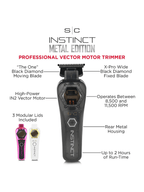 STYLECRAFT INSTINCT METAL TRIMMER – ПРОФЕСИОНАЛЕН ТРИМЕР ЗА КОСА И БРАДА С IN2 ВЕКТОРЕН МОТОР