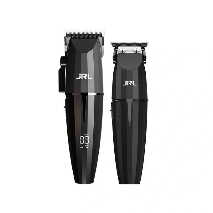 JRL Onyx 2024 black clipper and trimmer shown together