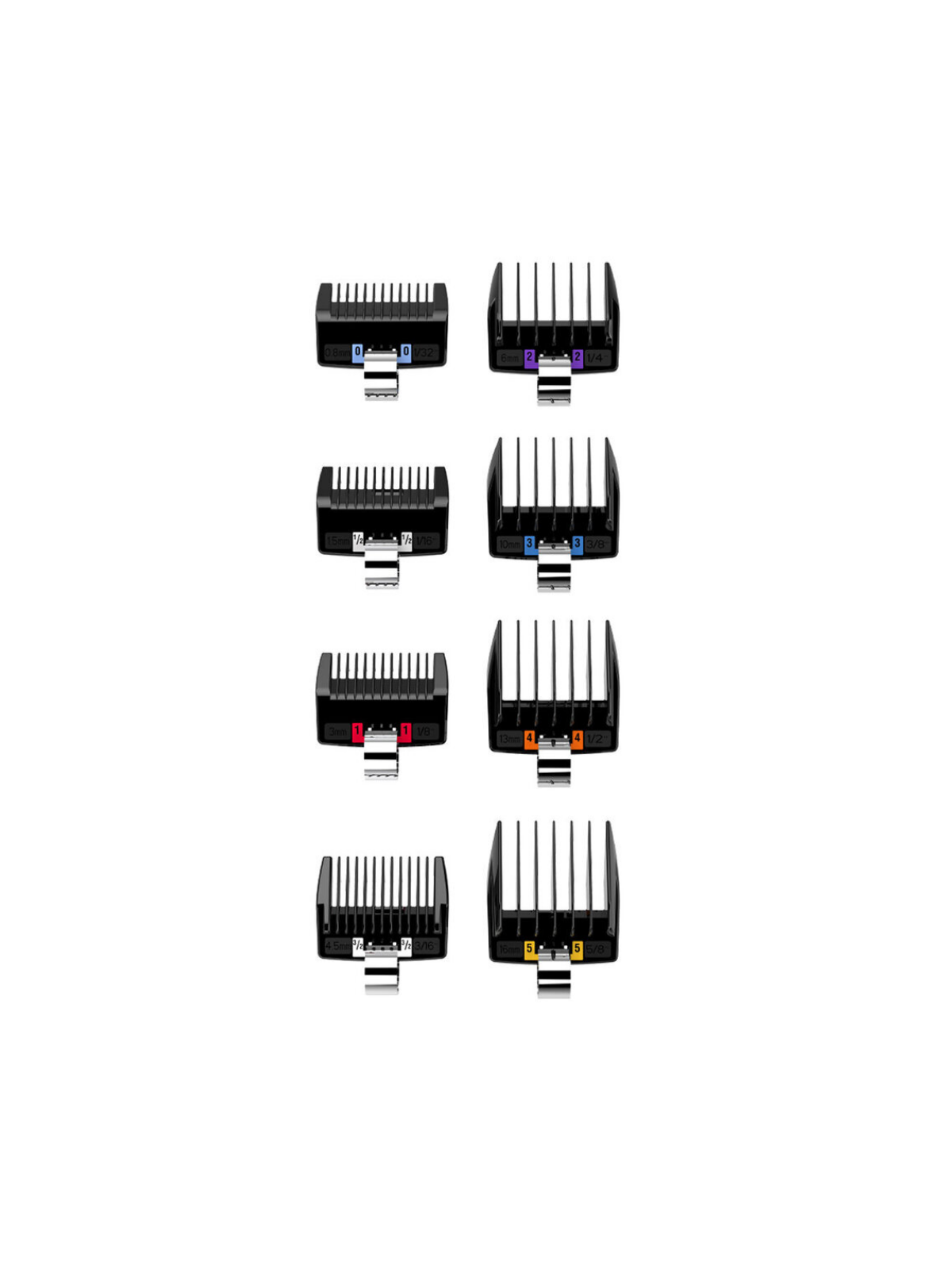 JRL Guards – Set of 8 Clipper Guard Combs