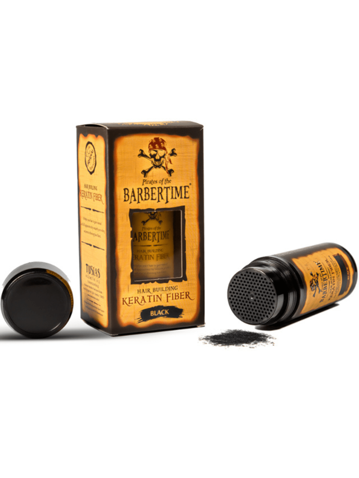 BARBERTIME Кератинови фибри за сгъстяване на коса – 21 гр