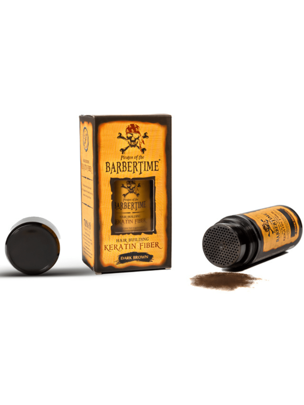 BARBERTIME Кератинови фибри за сгъстяване на коса – 21 гр