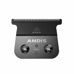 ANDIS GTX-Z black M-Force T-blade with two mounting screws and magnetic assembly