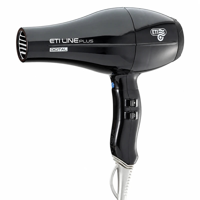 ETI Line Digital Plus 2500W professional hair dryer with visible manufacturer logo