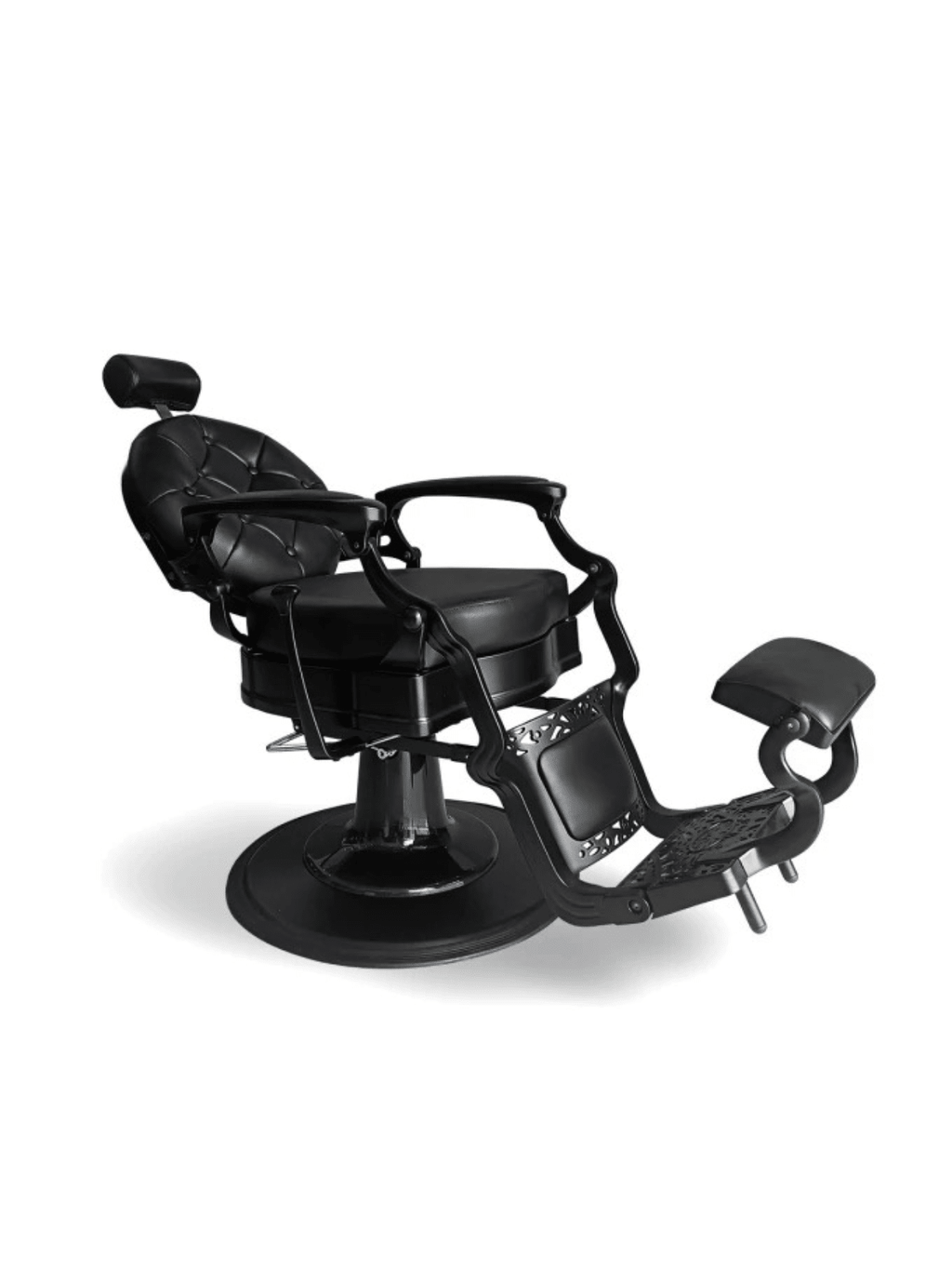 NISHMAN Barber Chair – Professional Hydraulic Barber Chair With Reclining Backrest 5