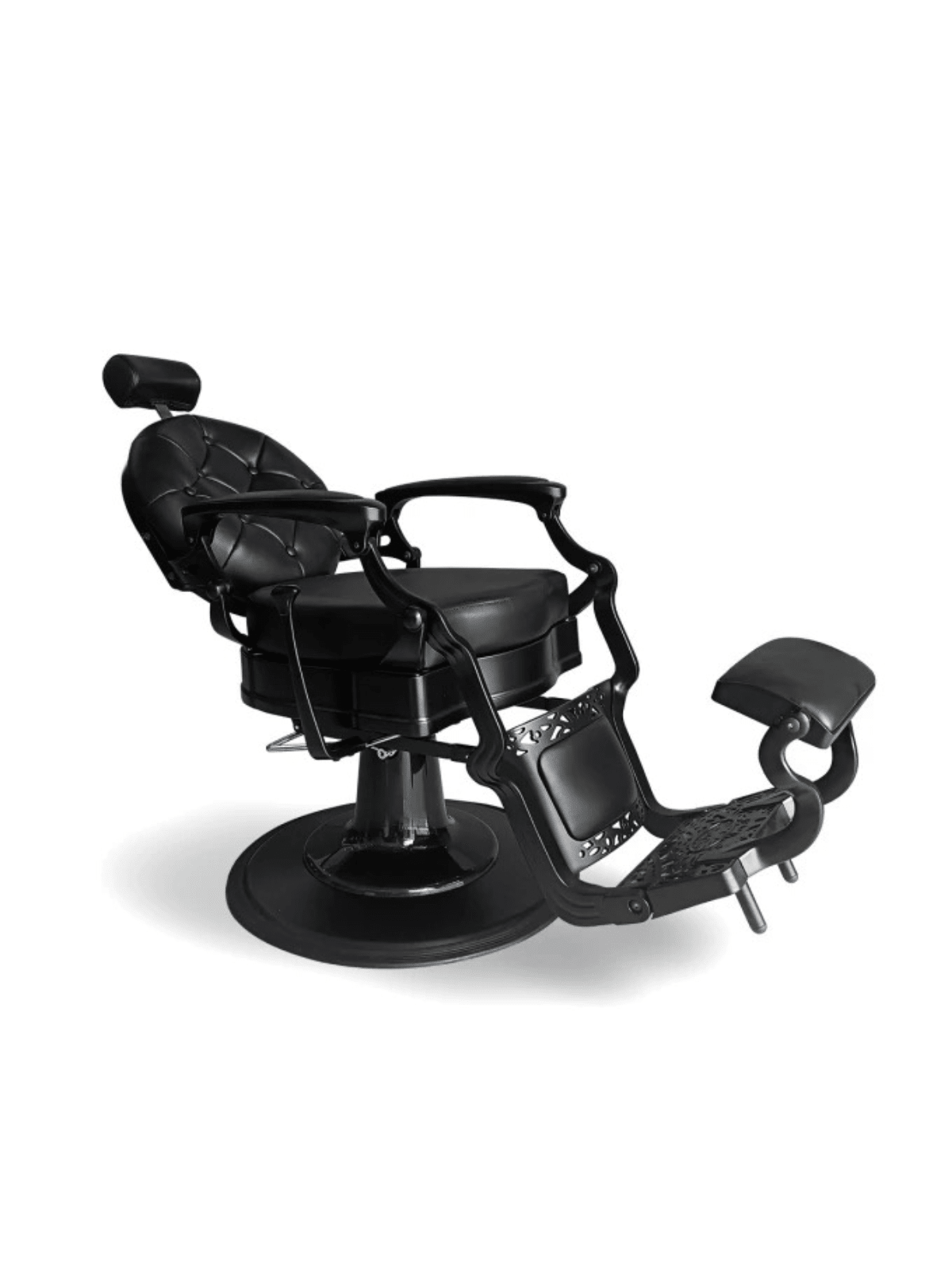 НИШМАН Бръснарски Стол – Професионален Хидравличен Стол С Реклайн Функция