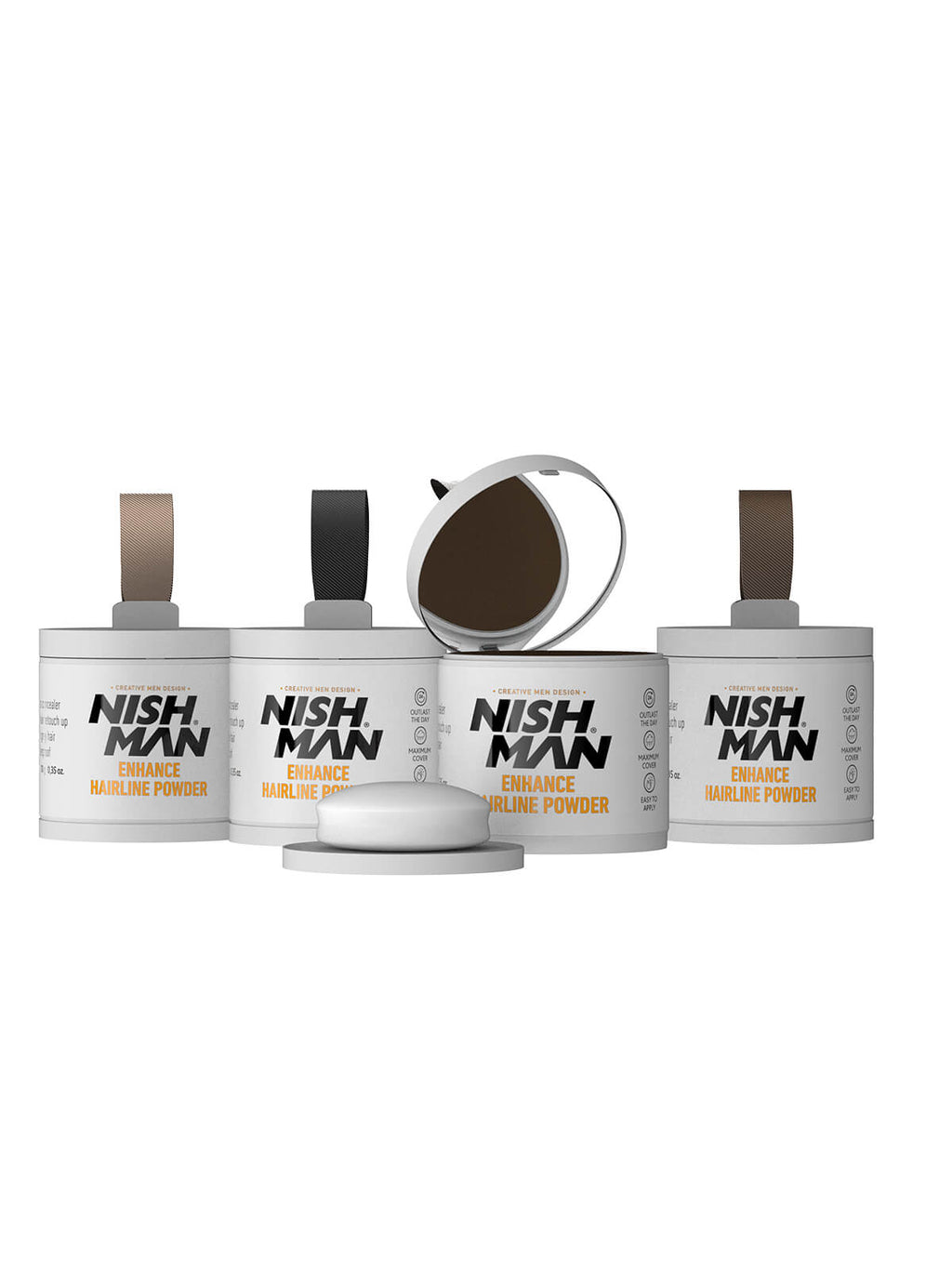 NISHMAN HAIRLINE POWDER 10 GR – INSTANT HAIRLINE FILLER
