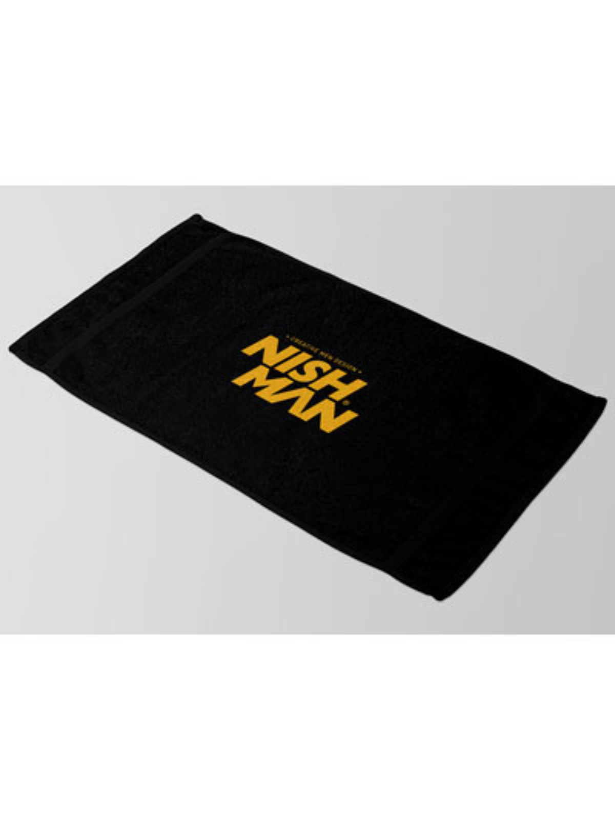 Nishman Barber Towel Black (50 × 90 cm)