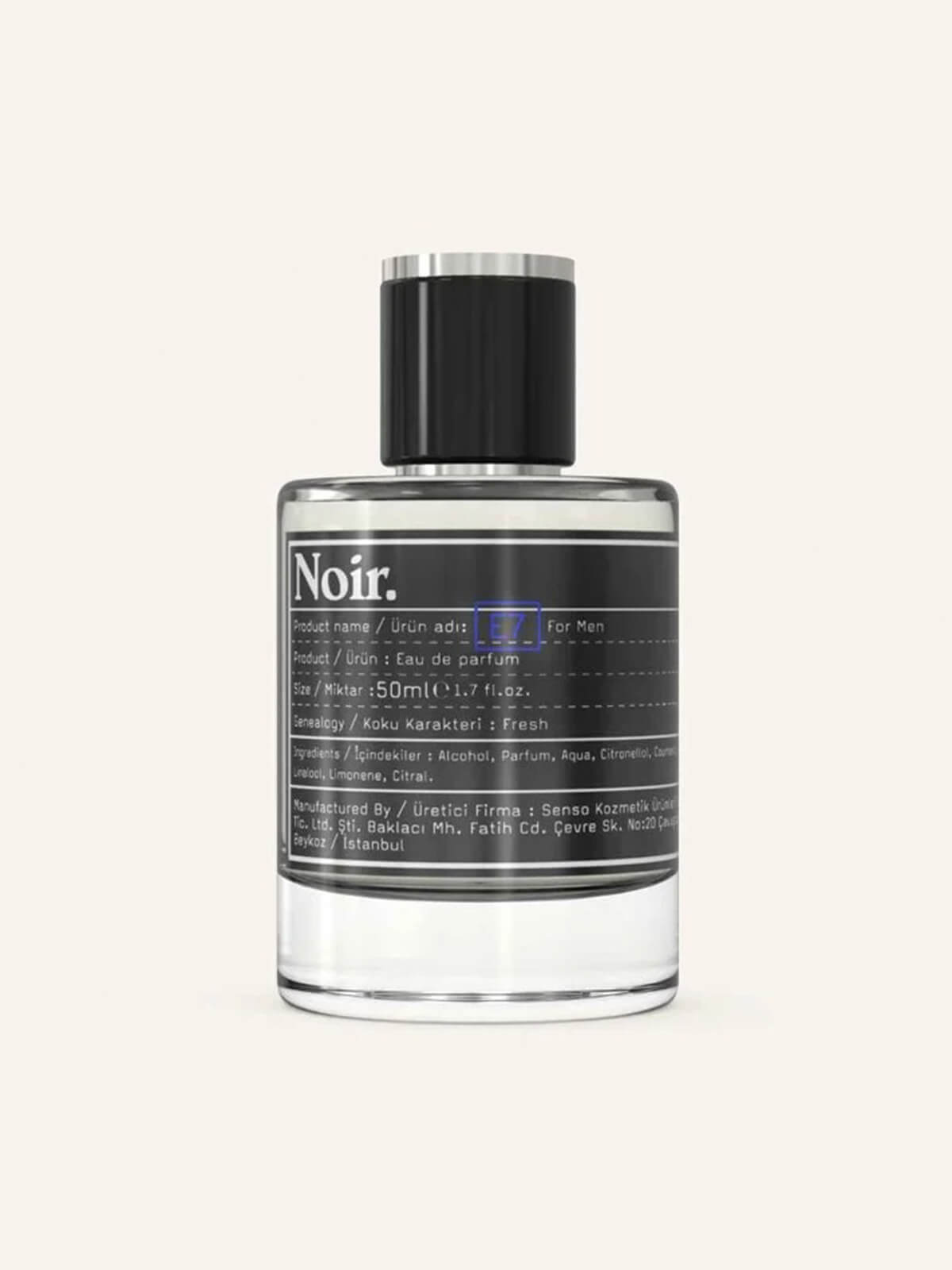 Noir Man E7 EDP Parfum 50 ML