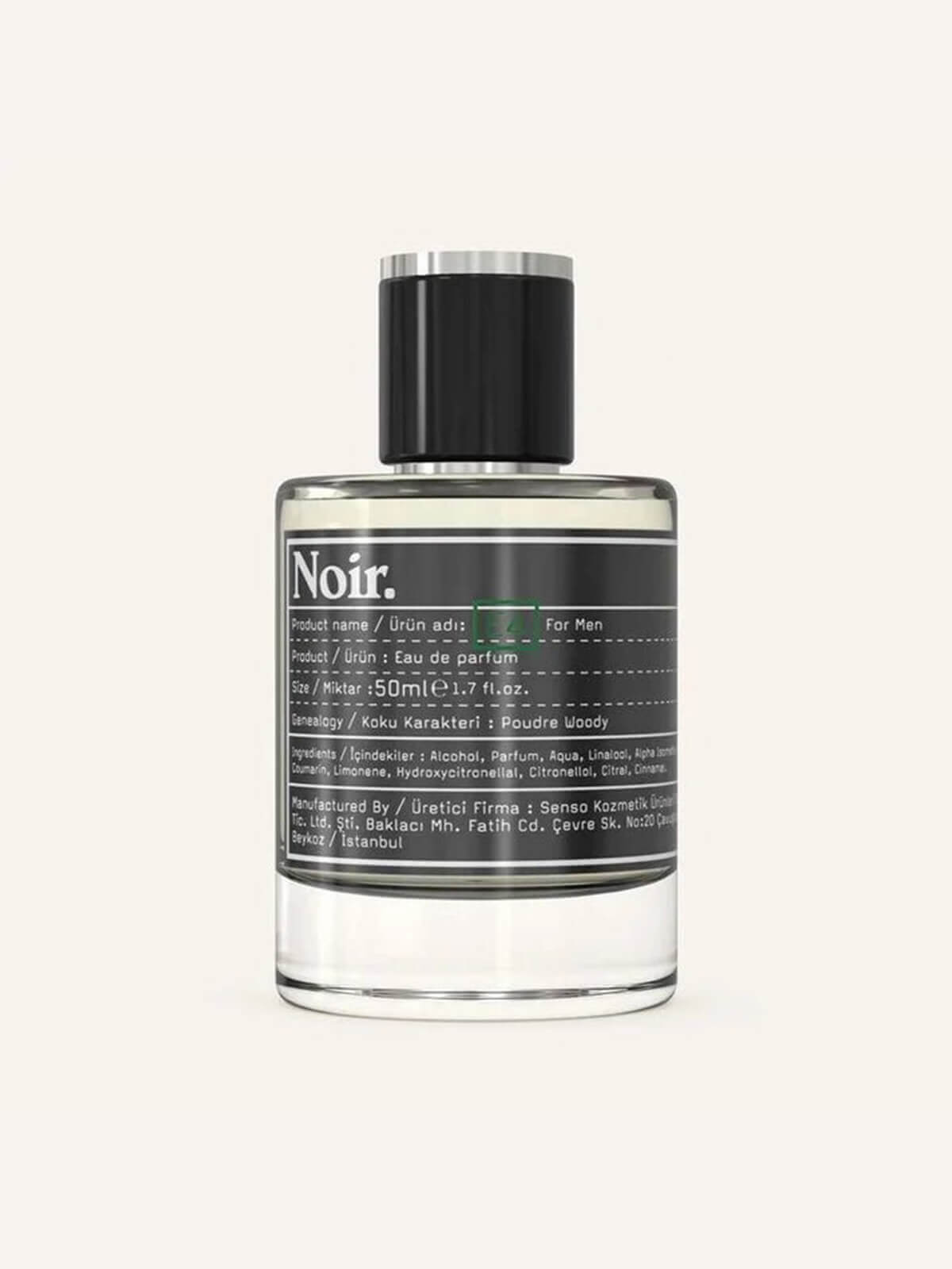 Noir Man E3 EDP Parfum 50 ML