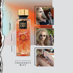 NISHLADY Body Mist Peaceful, 260ml, şişede hafif ve ferahlatıcı koku içeren beden spreyi görüntüsü