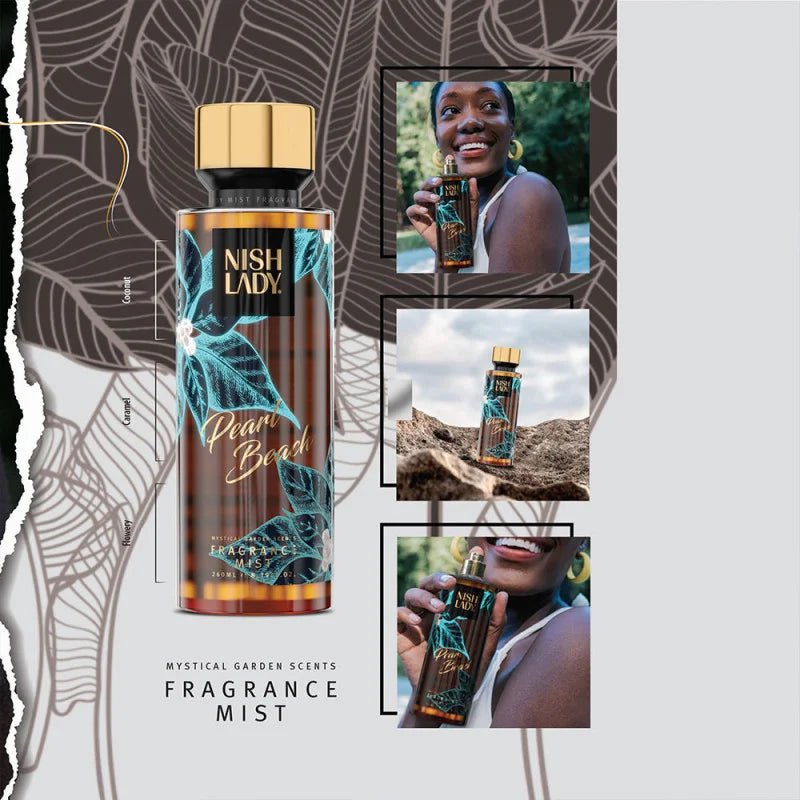 NISHLADY Pearl Beach Body Mist 260 ml – image 2