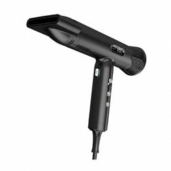 ETI Forza 25 black ionic hair dryer with concentrator nozzle and LED display