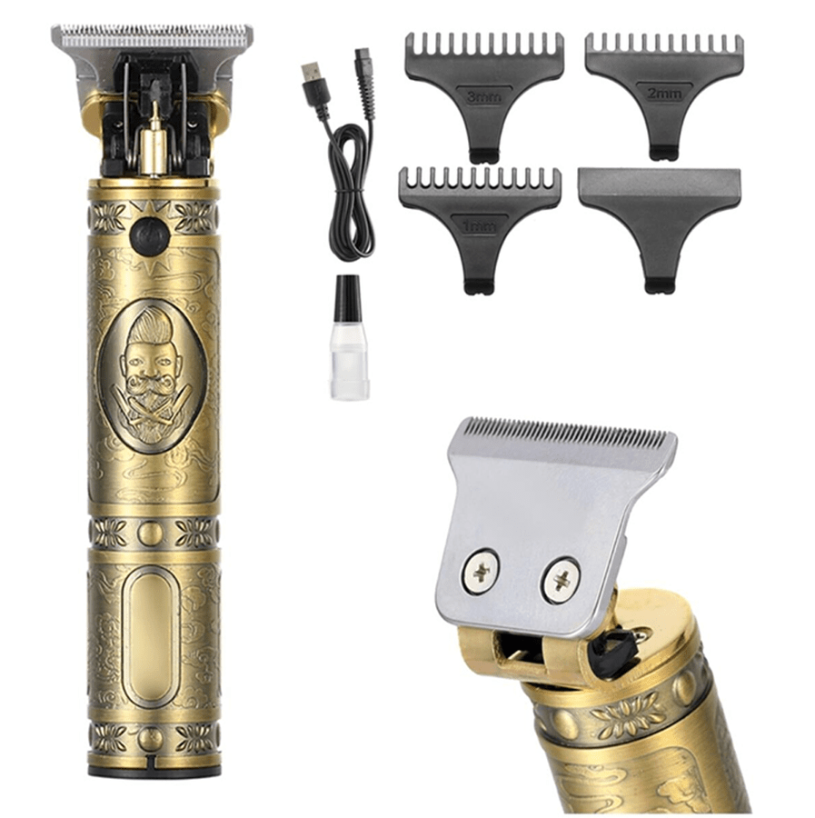 POWERTEC TR-1818 Gold Detail Trimmer and Accessories