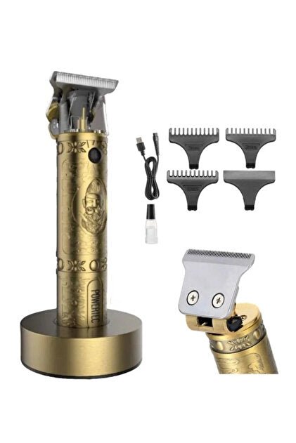 POWERTEC TR-1818 Professional Rechargeable Detail Trimmer with Accessories