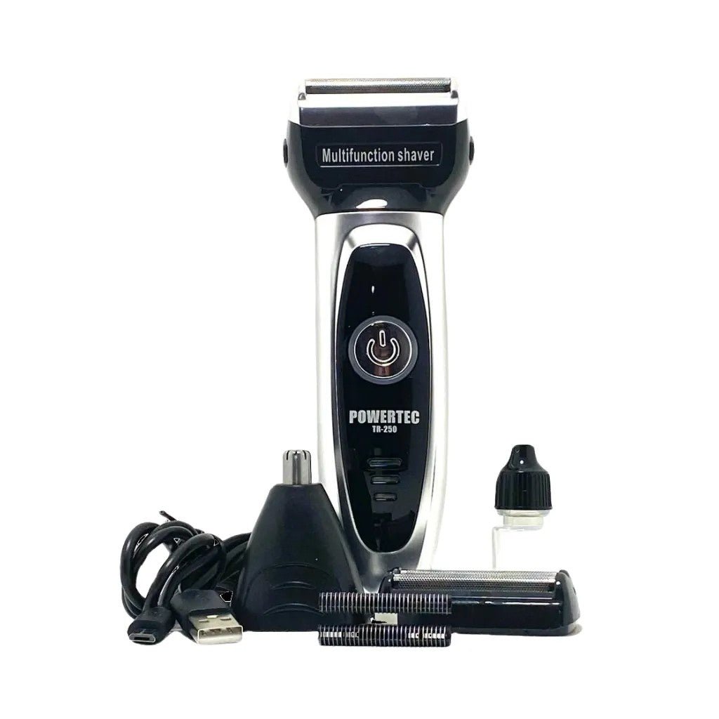 POWERTEC TR-250 Shaver and Nose Trimmer Set